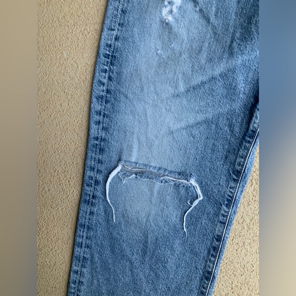 ADRIANO GOLDSCHMIED Alexxis Straight High Rise Distressed Women’s Jeans Size 28 - Picture 8 of 16